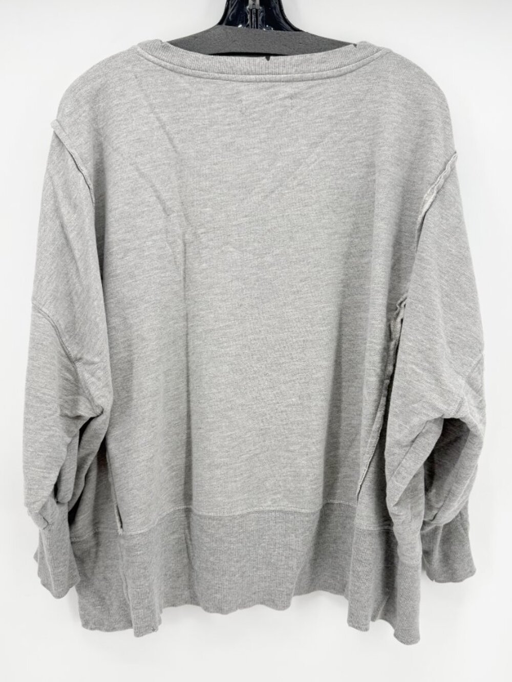 We The Free Camden Sweatshirt in Light Sand Heather Grey XS - Picture 5 of 10